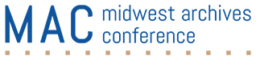 Logo for M.A.C., midwest archives conference.