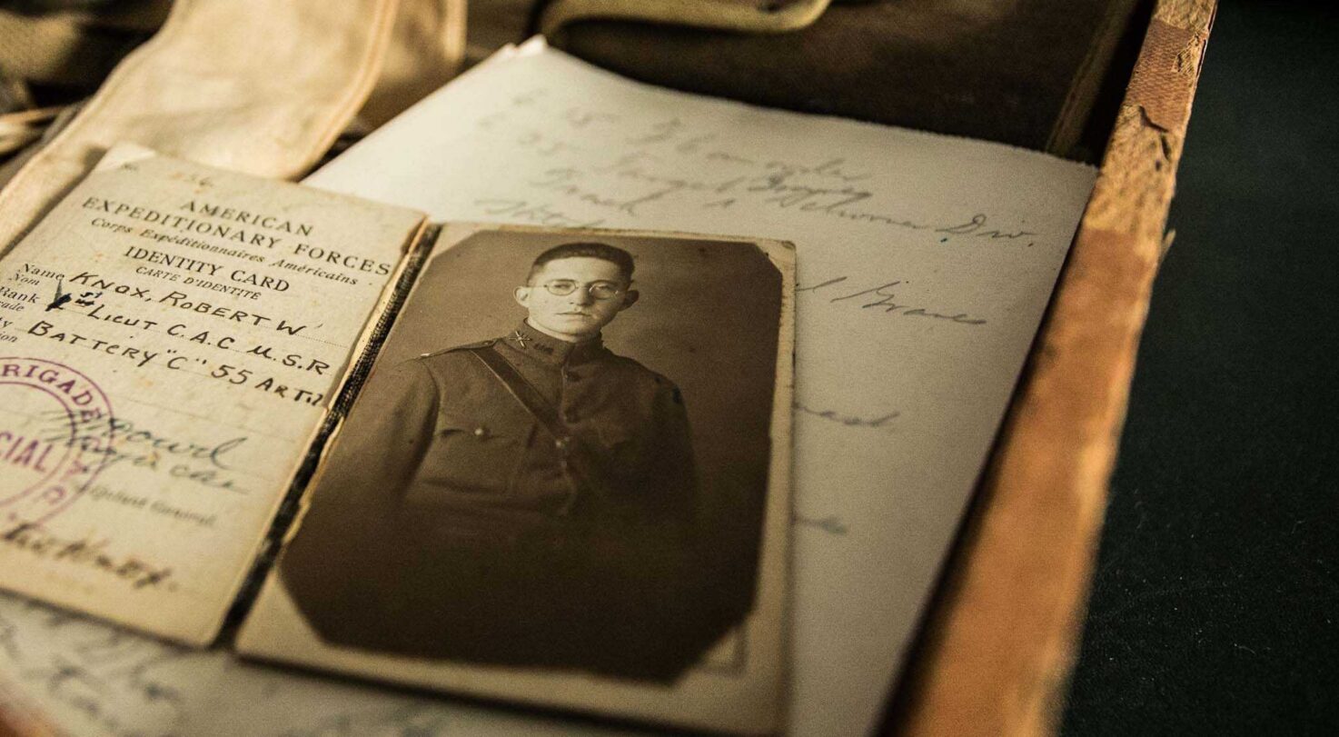 Old papers and photographs