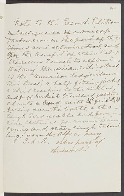 A handwritten letter with dense cursive text on a white page