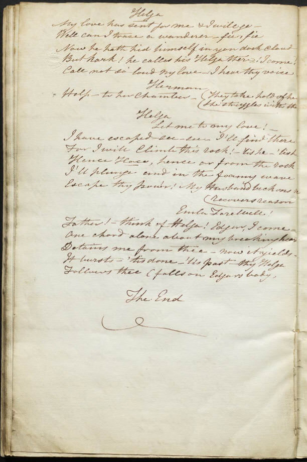 A handwritten document with cursive writing, dated and signed at the bottom