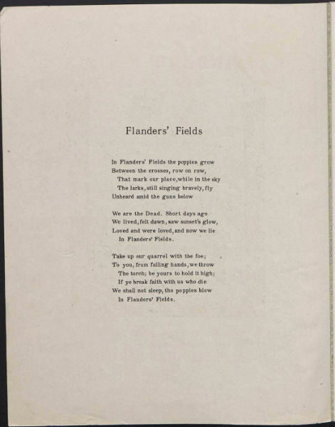FLANDERS FIELDS